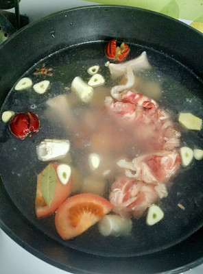 火锅羊肉汤
